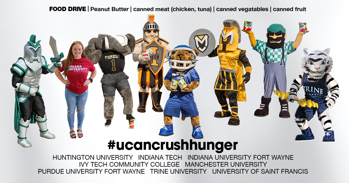 U Can Crush Hunger 2021 School Mascots