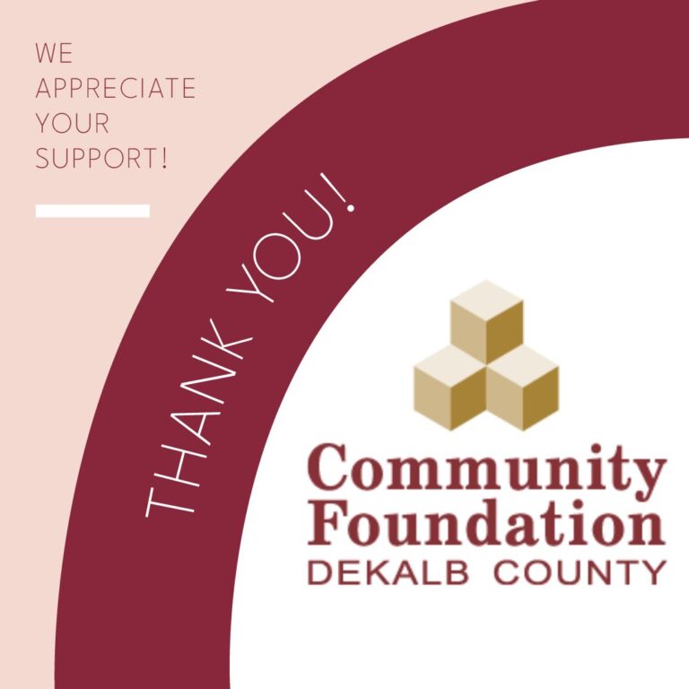 Thank You – Community Foundation of DeKalb County!